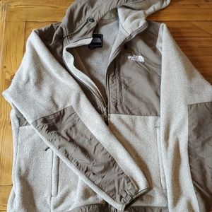 Heather brown north face